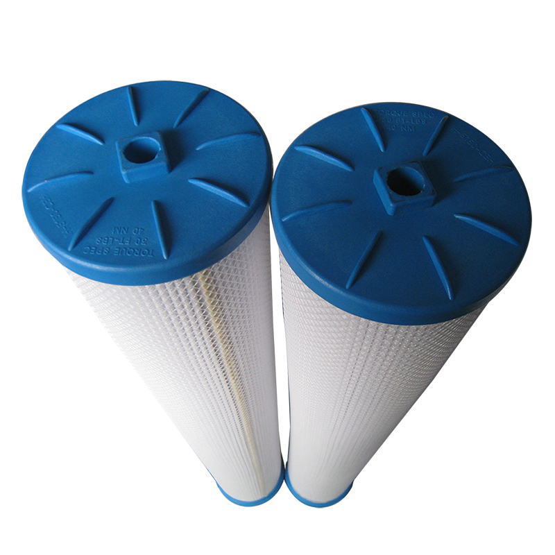 Huahang High Dirt Holding Capacity Filters 40Inch 5/10 Micron PP Pleated High Flow Filter Cartridges For Desalination