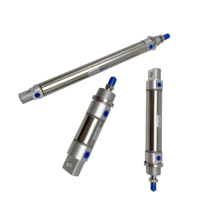 DSNU Bore 8-63mm Long Stroke 25-1000mm Aluminium Alloy Mini Air Pneumatic Cylinders