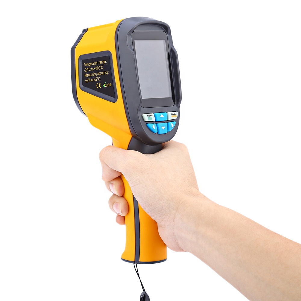 HT-02D Hotest cheap in stock long range temperature mesuring device thermal imaging camera