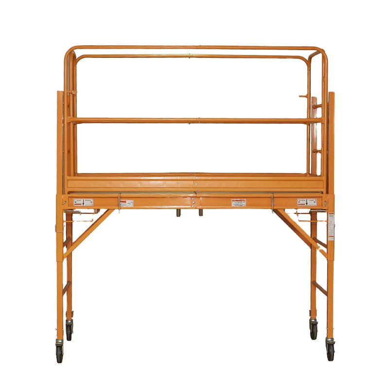 Super Quality Work Platform Portable Ladder Frame Scaffold Mobile Steel Folding Scaffolding