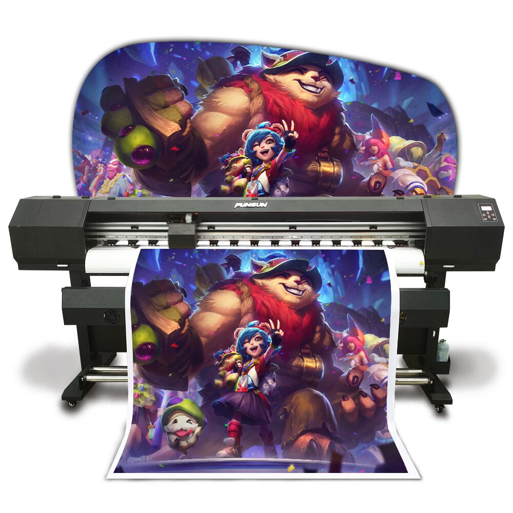Funsun 1.8m 6ft Inkjet Eco Solvent Large Format Sublimation Vinyl Printer Impresora de sublimacion