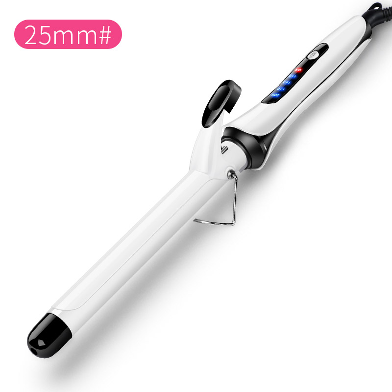 Custom Professional Classic Deep Wave Ceramic Hair Curler Design Rotating Hair Curling Iron Hair Curler 25mm