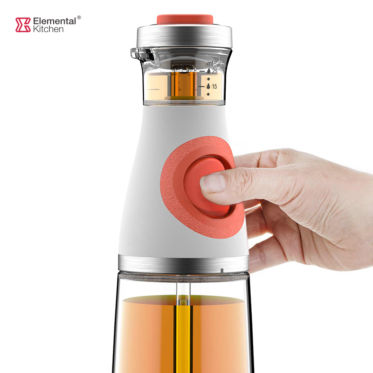 Drip-Free Olive Oil Dispenser with Measurements Non-drip Measured