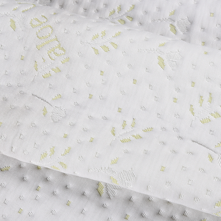 Custom design polyester and spandex mattress cover upholstery fabric mattress pad fabric