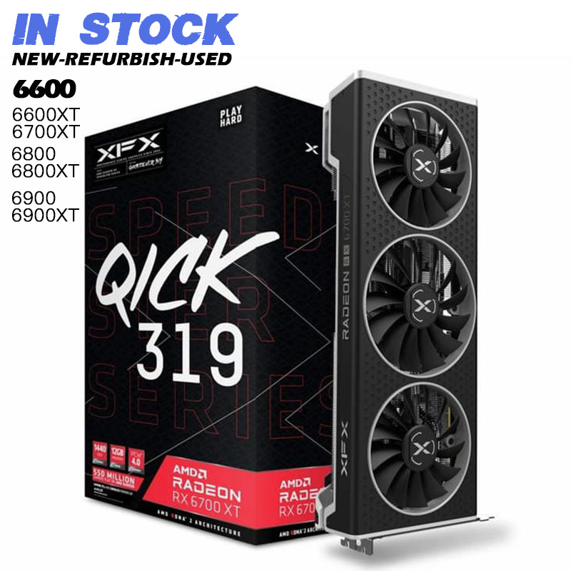 Видеокарта rtx 6600 6600XT 6800 6900 XT игровые графические карты 8 Гб для геймеров Лучшая цена/6800 6900 XT графические карты