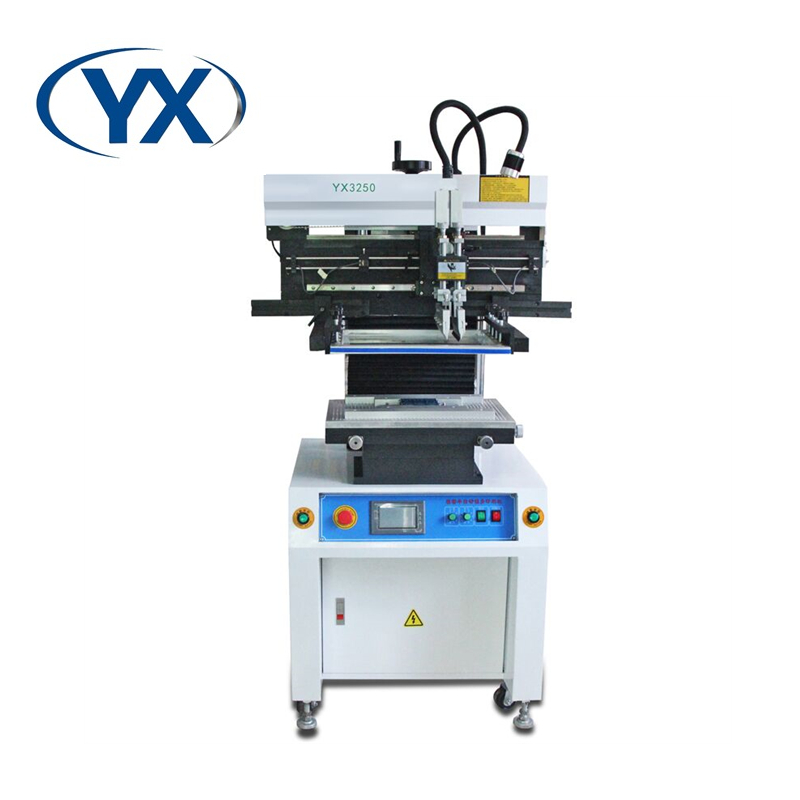 PCB Automatic Press Printing Stencil Printer YX3250 LED Production Line Solder Paste Printing Machine