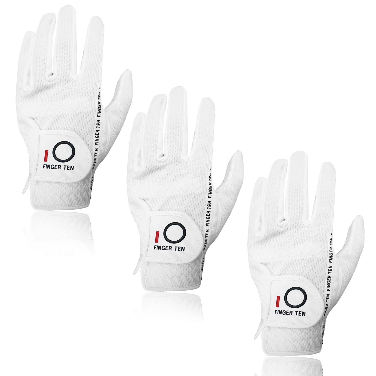 China Manufacture Men Golf Glove Rain Grip Custom Logo Multiple Color Durable Fit for Hot Wet All Weather for High Quality