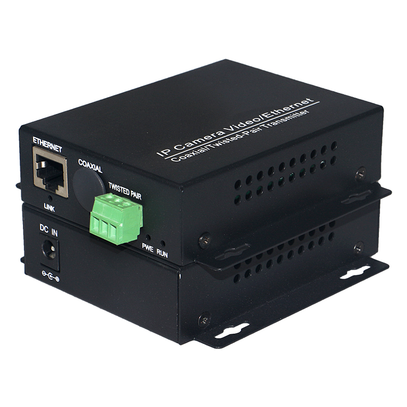 Удлинитель Ethernet через витую пару, конвертер 2 км для IP-камер видеонаблюдения, передатчик IP-видео через витую пару