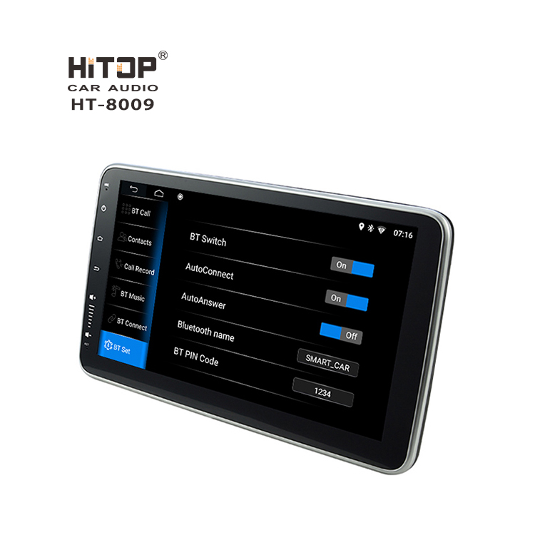 Универсальный 9 дюймов сенсорный экран Wifi USB GPS Android автомобильный радиоприемник 2 Din