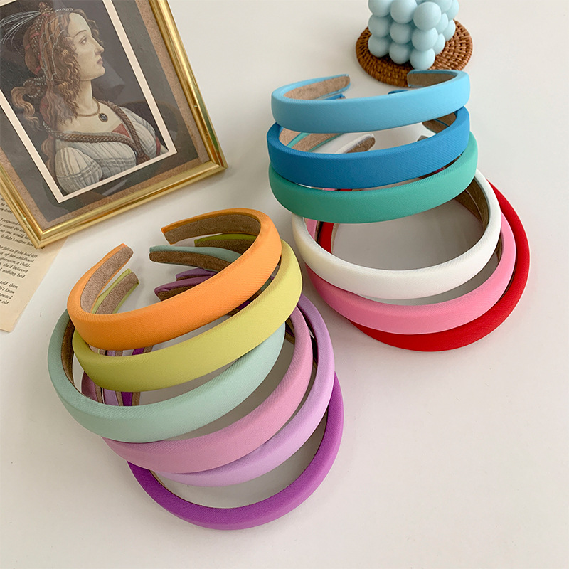 Headbands Satin Covered Headband Fits All Satin Covered Headband
