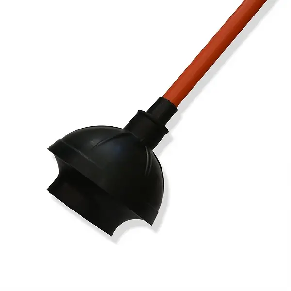 Toilet Plunger for Bathroom Use on Heavy Duty Clogs in Toilet Bowls and Sinks in Homes Commercial and Industrial Buildings