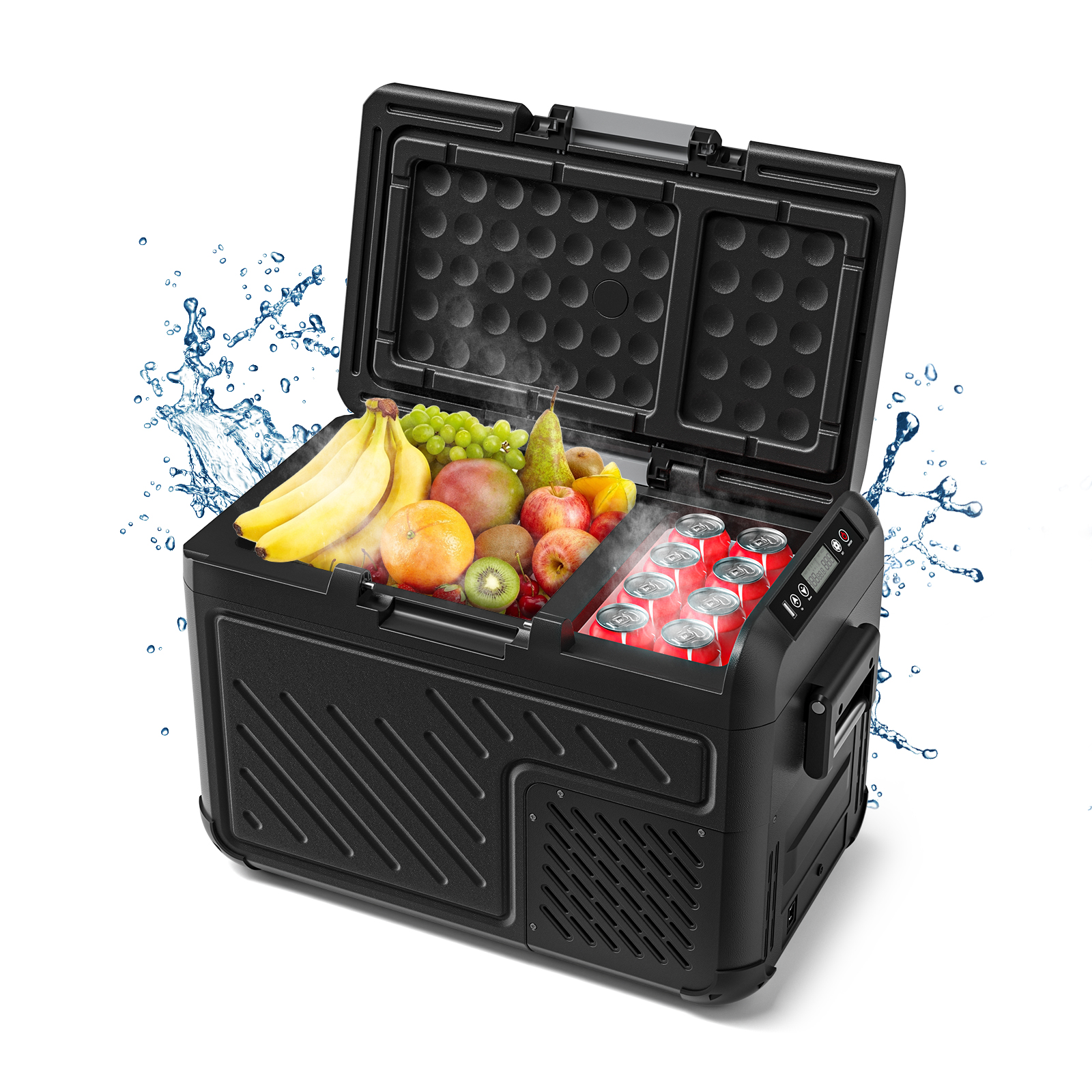 Wolfbox портативные автомобильные холодильники 12 В 220 В Ac Dc автомобильный холодильник Портативный морозильник автомобильные холодильники