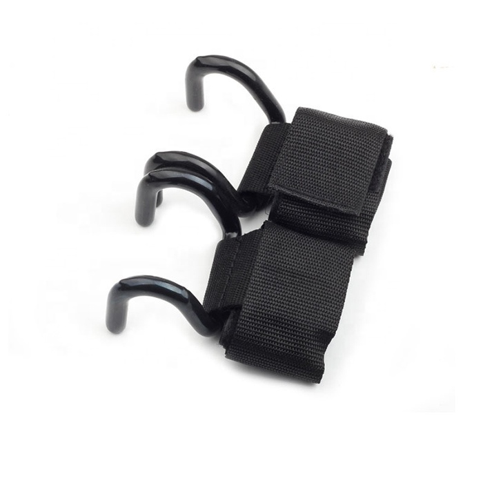 Low MOQ Fitness Training Gym Weight Lifting Hooks Grips With Wrist Wraps