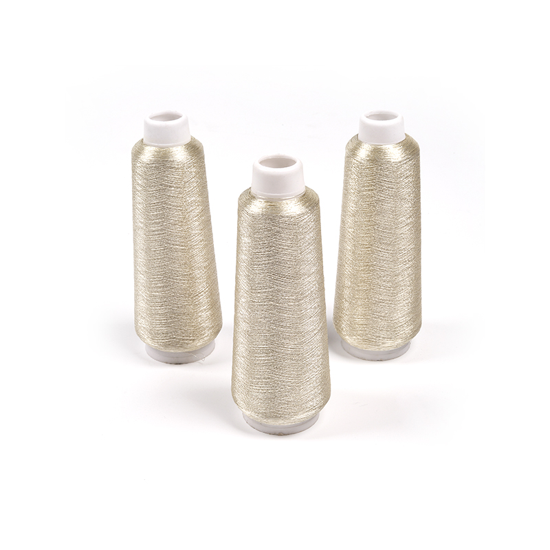 Custom Color Embroidery Yarn Metallic Thread Gold And Silver Silk For Textile