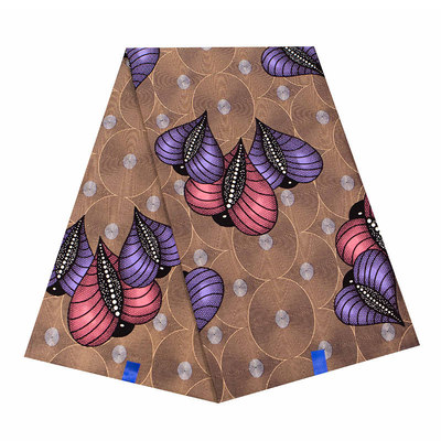 Spot supply of African cotton batik printed cotton double-sided African ethnic style Ankara fabric