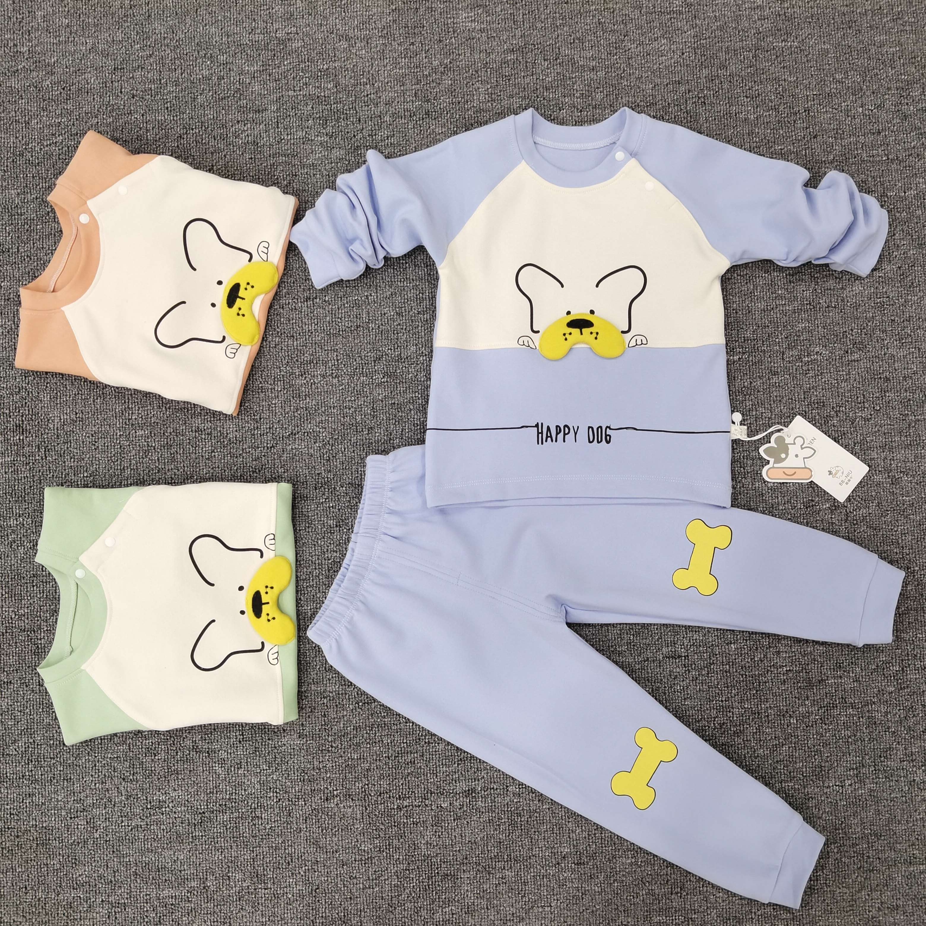 Wholesale Baby Clothes Set cotton Ifant kid pajamas children clothes outfits Stock