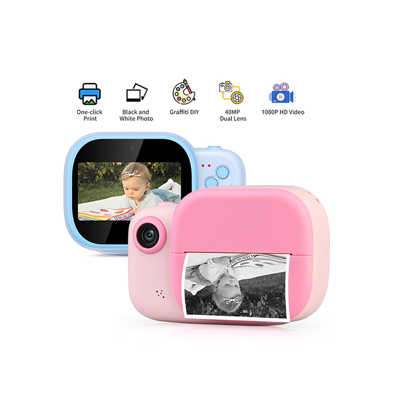 Kids digital Gift cute mini printer machine for kids with camera Kids Camera Printer
