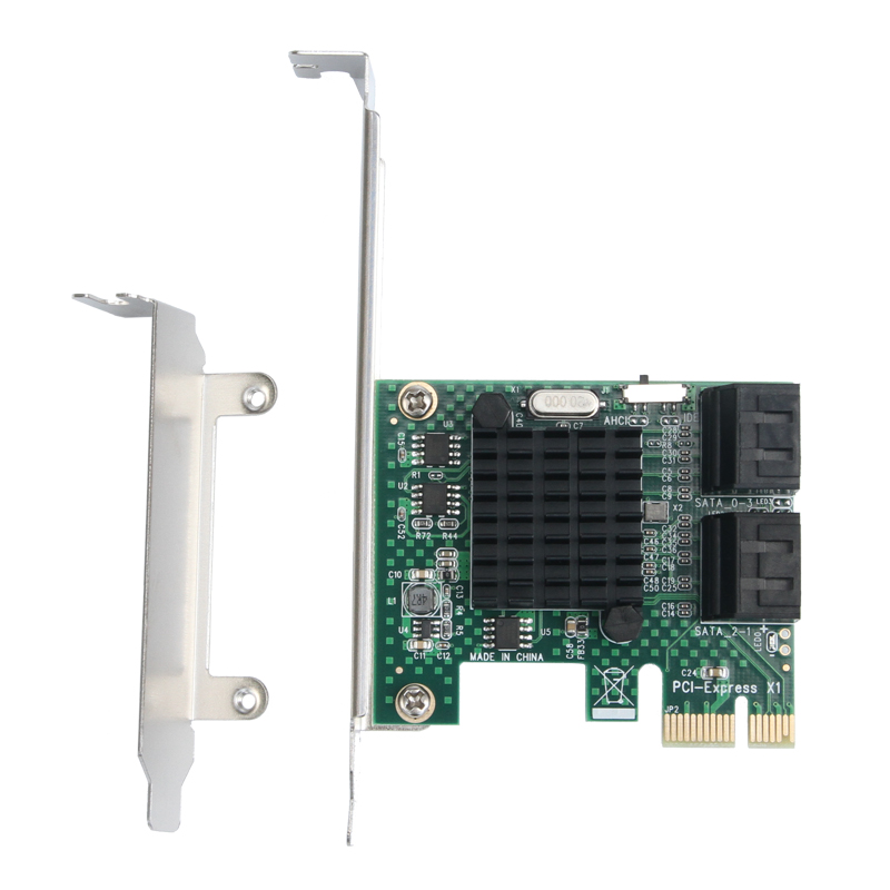 PCIE PCI Express SATA3.0 4-портовый SATA III адаптер
