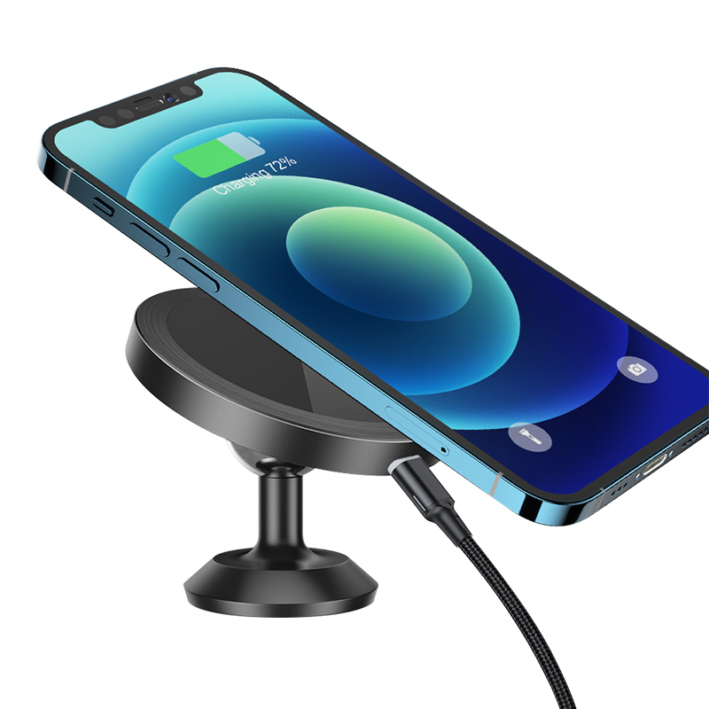 New Product Factory Wholesale Phone Holder 15W Air Vent Car Wireless Charger Magnetic Wireless Charger For Mobile Phone