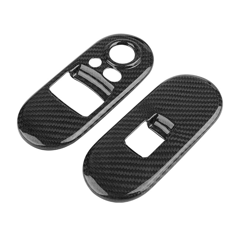 For Mini Cooper F54 F55/56 F60 Genuine Carbon Fiber Sticker Protective Cover Case Auto Parts Car Interior Decoration Accessories