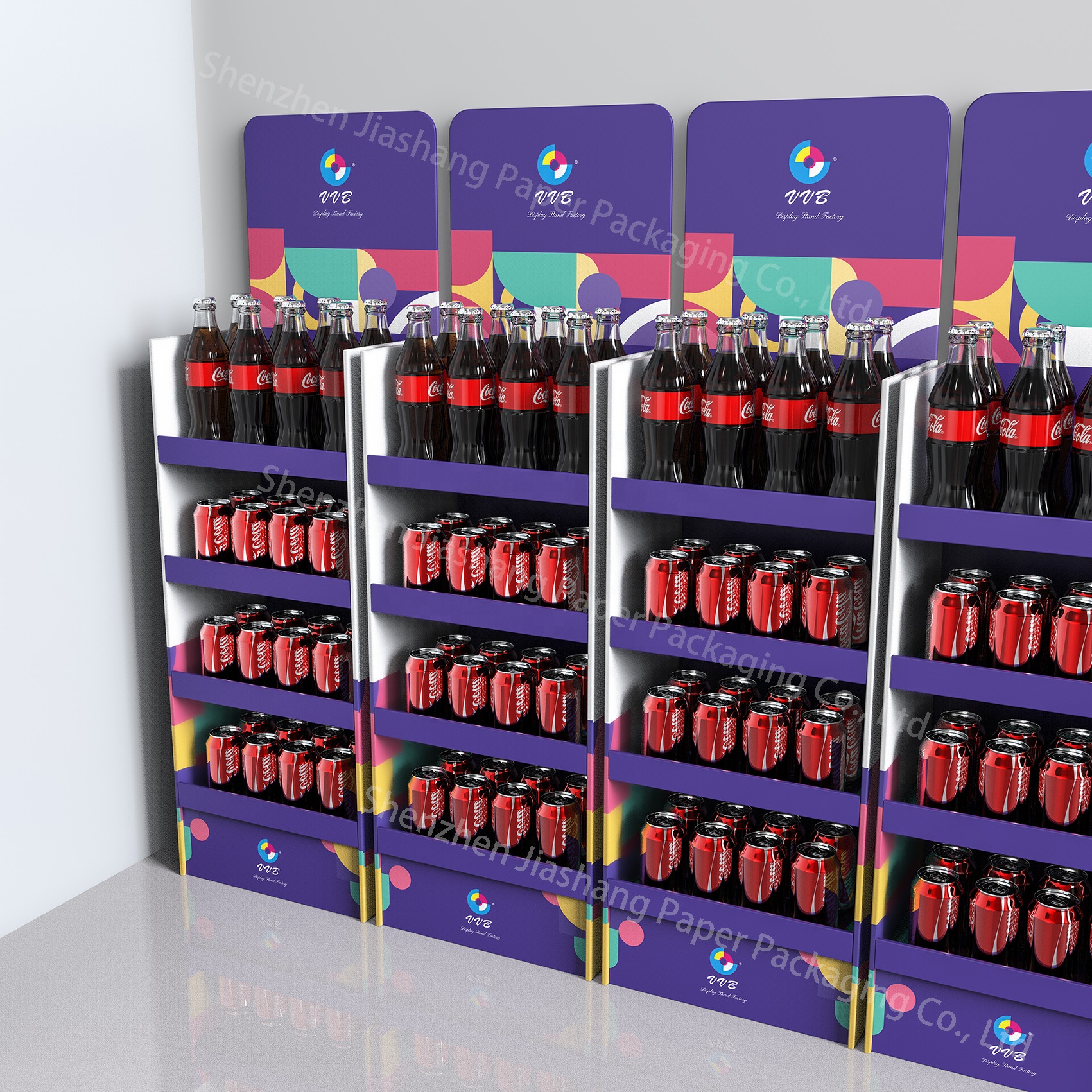 Качественный быстрый прототип картонный выставочный стенд на заказ CMYK/PANTONE, офсетная печать, цвет под заказ