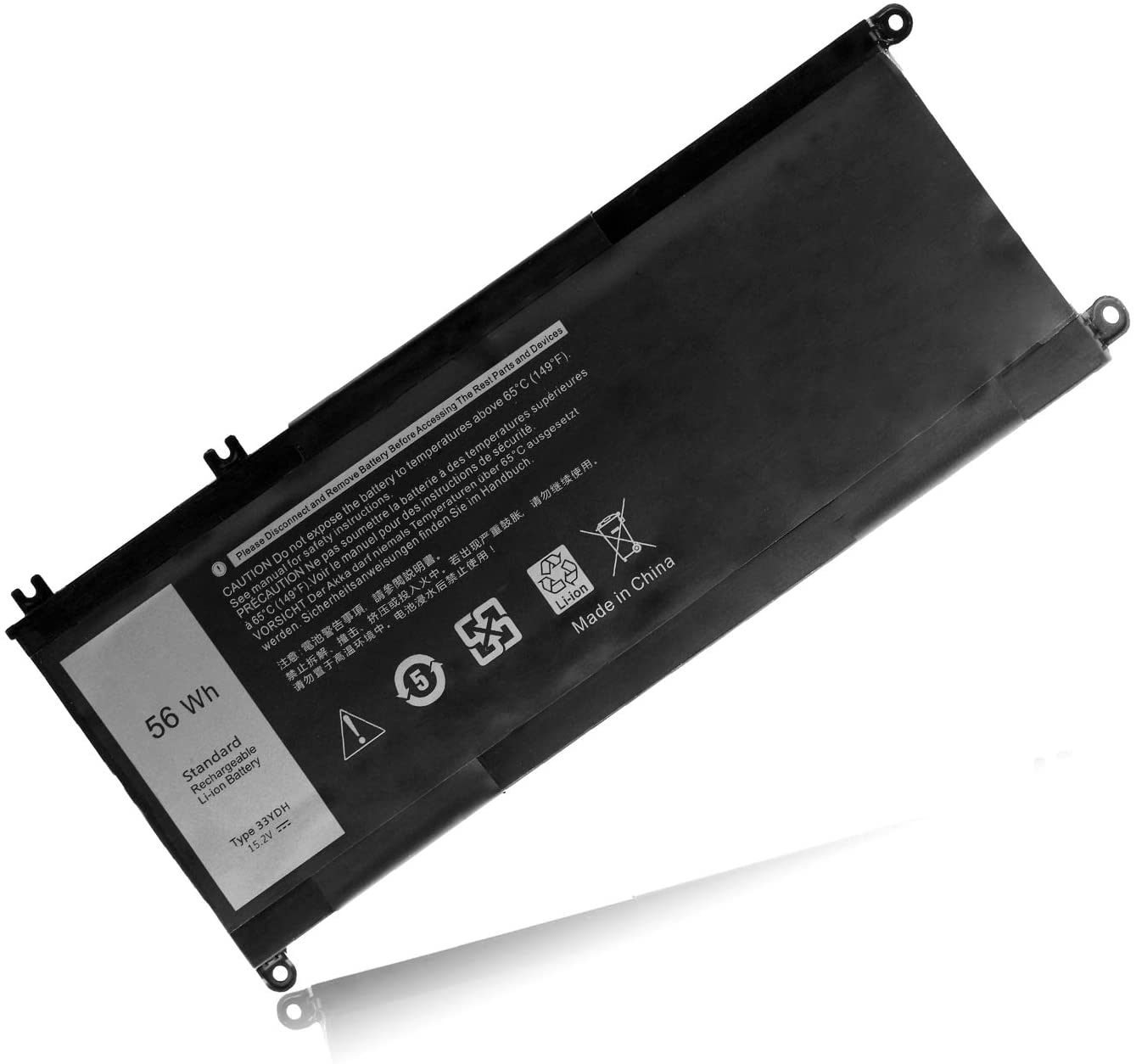 Аккумулятор PVHT1 для ноутбука, 15,2 в, 56 Вт/ч, совместим с Dell Latitude 13, 3000, 3380, 14, 3490, 15, 3580, 3590, 081PF3