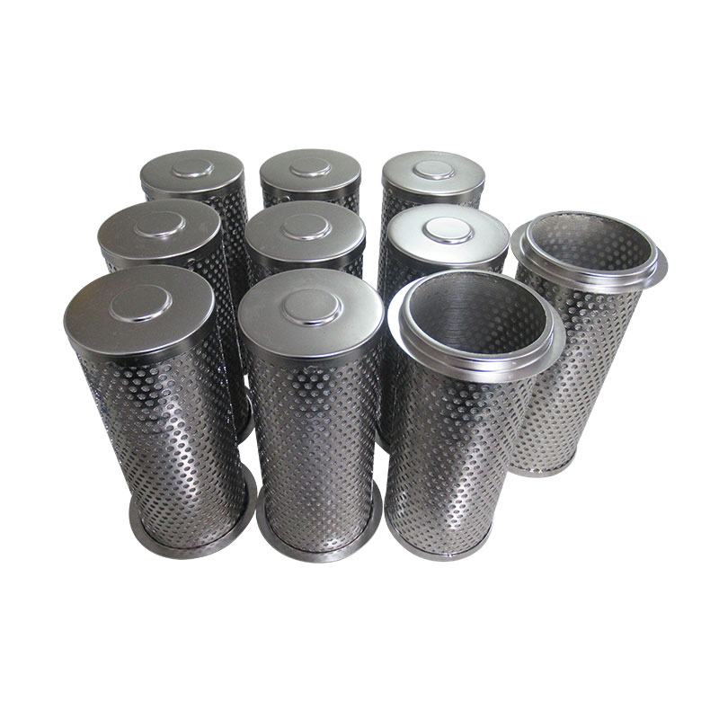 Whole sale custom 5-200 micron stainless steel oil filter element manufacturer