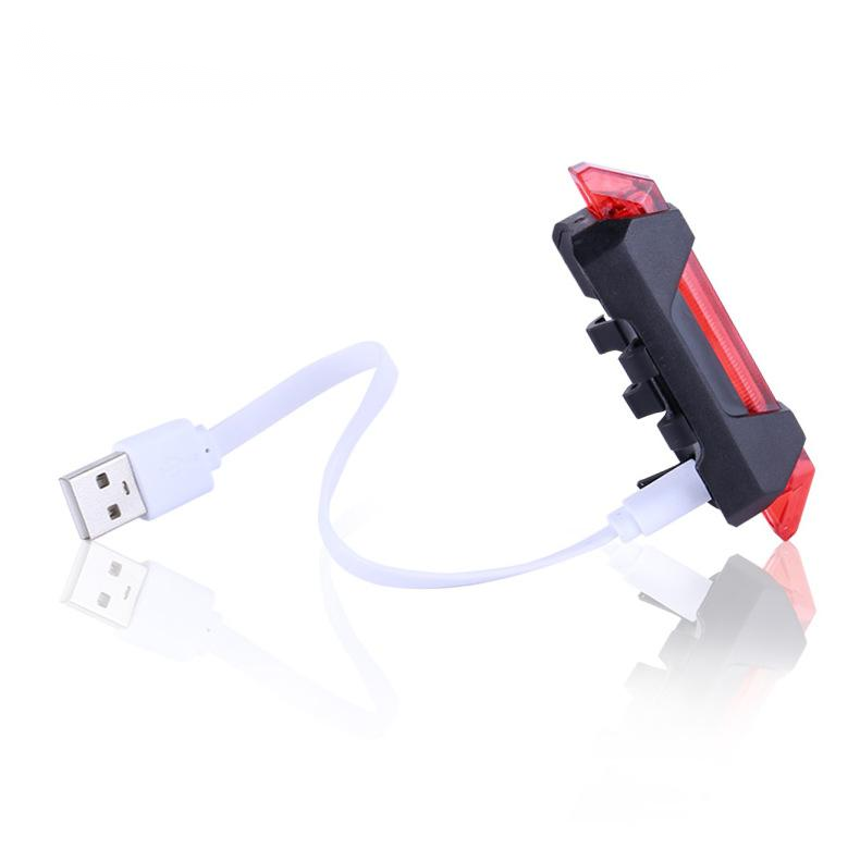 Сверхъяркий велосипедный задний фонарь с зарядкой от usb, аксессуары для ночных поездок