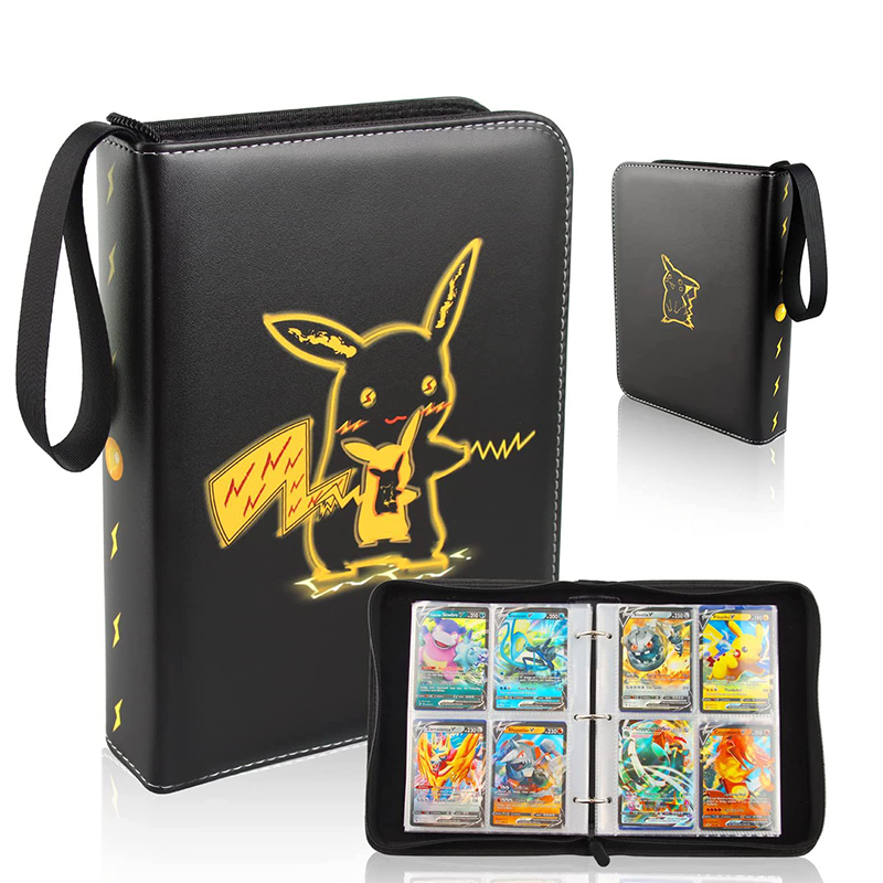 Лидер продаж 4/9 года, Карманный держатель карт pokemon высокого качества, изготовленный на заказ