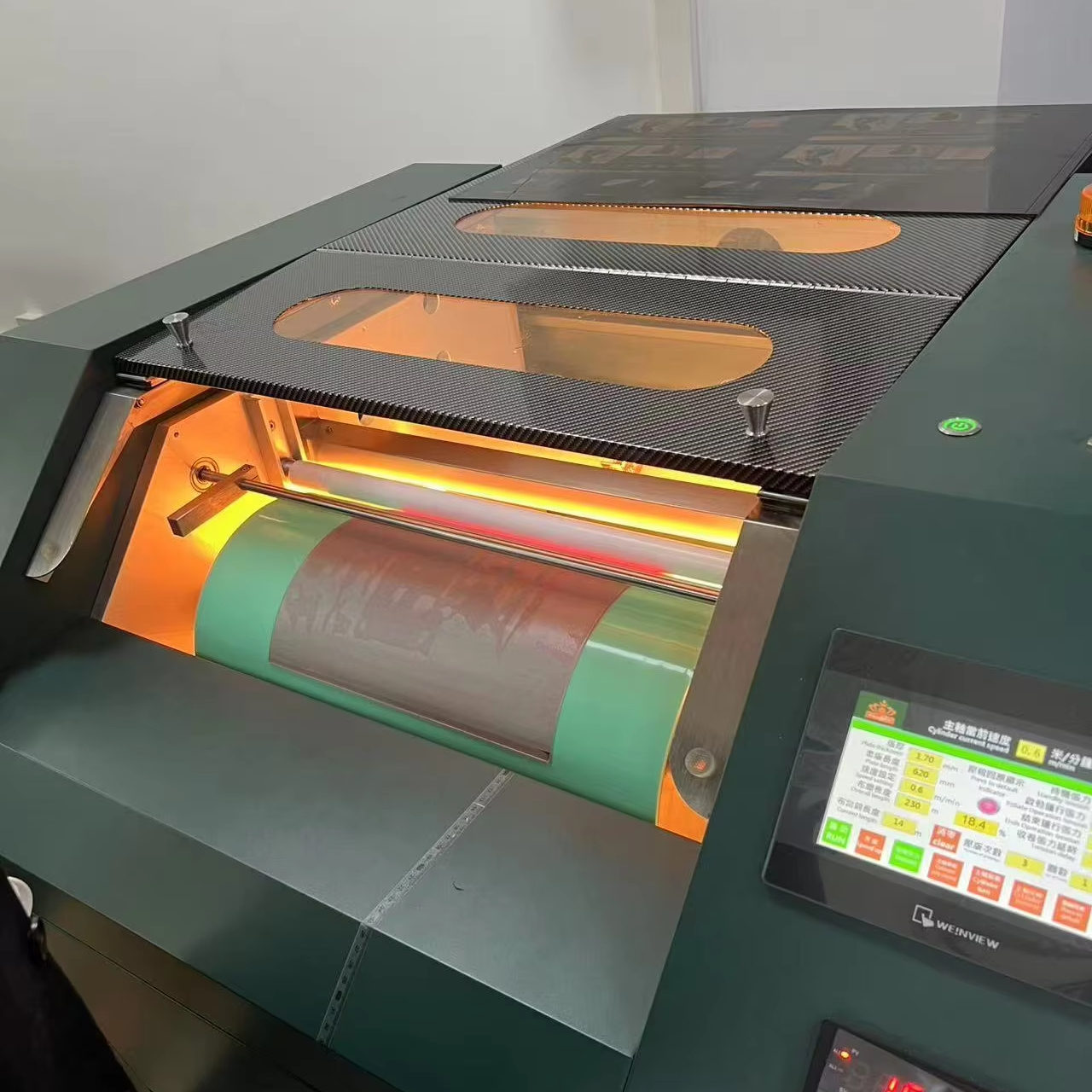 Flexo plate thermal machine hot-melt machine