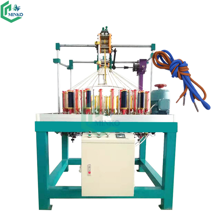fast knit harness braiding machine shoelaces rope knitting machine