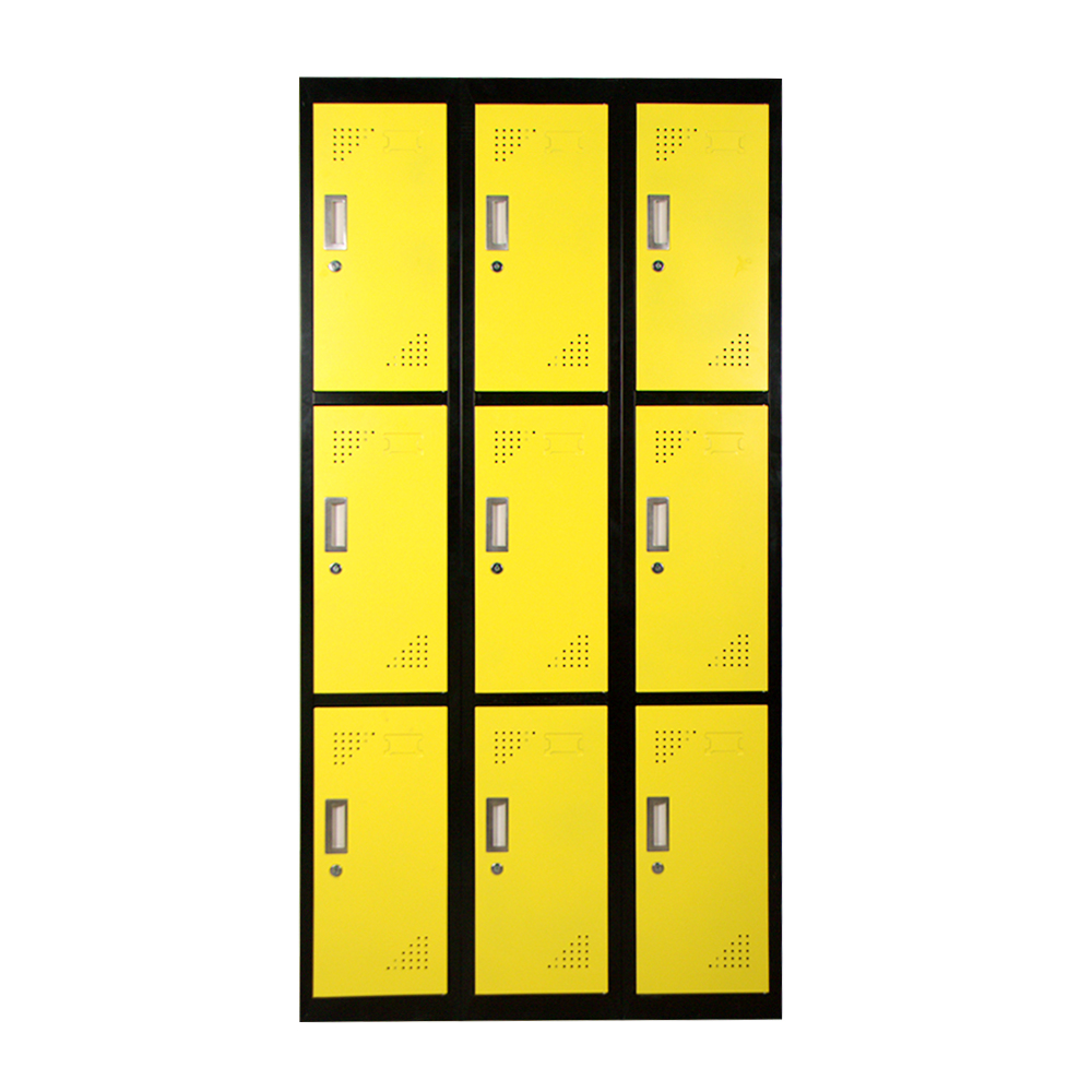 Hot sale garage storage 9 door storage cabinet