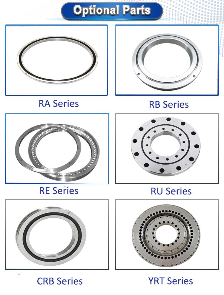 RU Series Cross Cylindrical Roller Slewing Bearings RU28 Precision Crossed Bearings Made in China for Auto