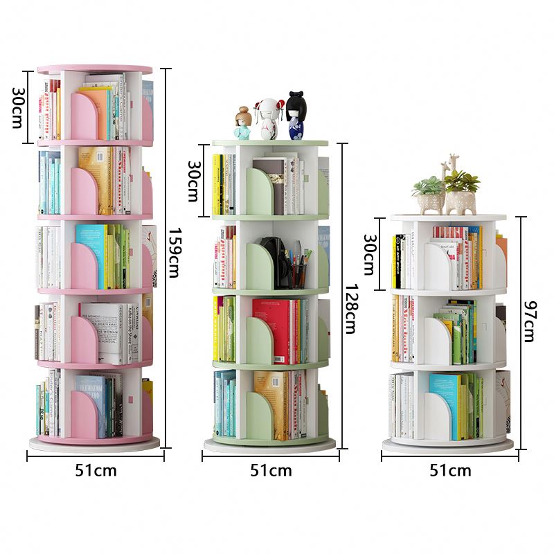 Modern Style Bookcase Wood Book Shelves Vintage Wood and Metal Bookshelf Simple Steel Stainless Frame