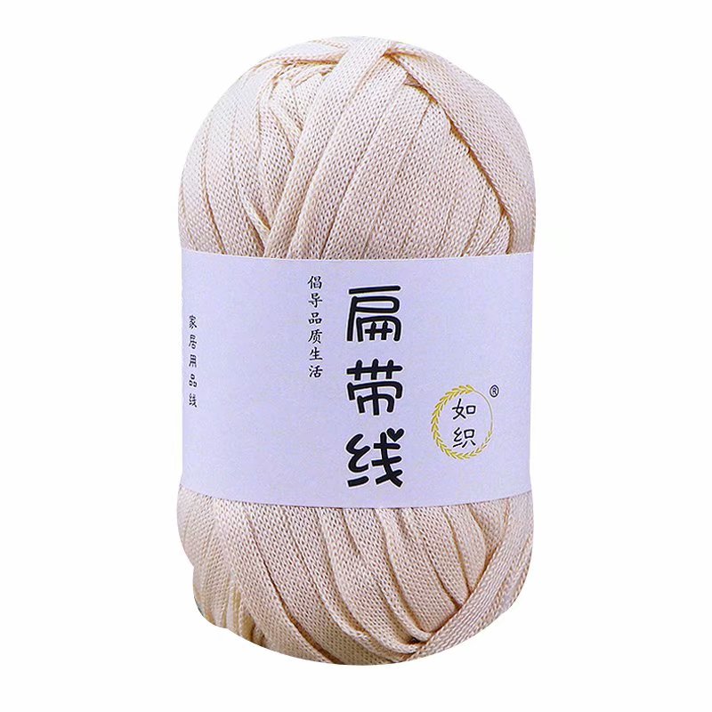 Bright color choice 100% polyester hand knitting yarn customize set free sample crochet bag