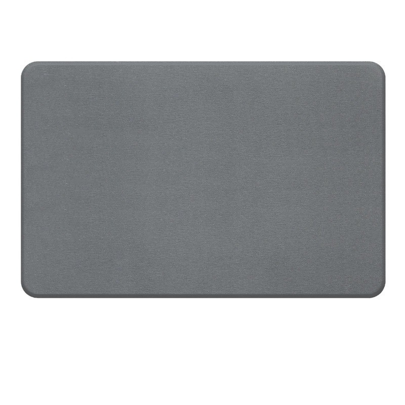 Diatom mud Fast Water Drying Ultra Absorbent Non-Slip Solid Bath Mat Customized Stone Mat