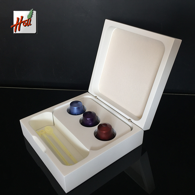 Лидер продаж, классическая роскошная коробка для капсул nespresso в подарок