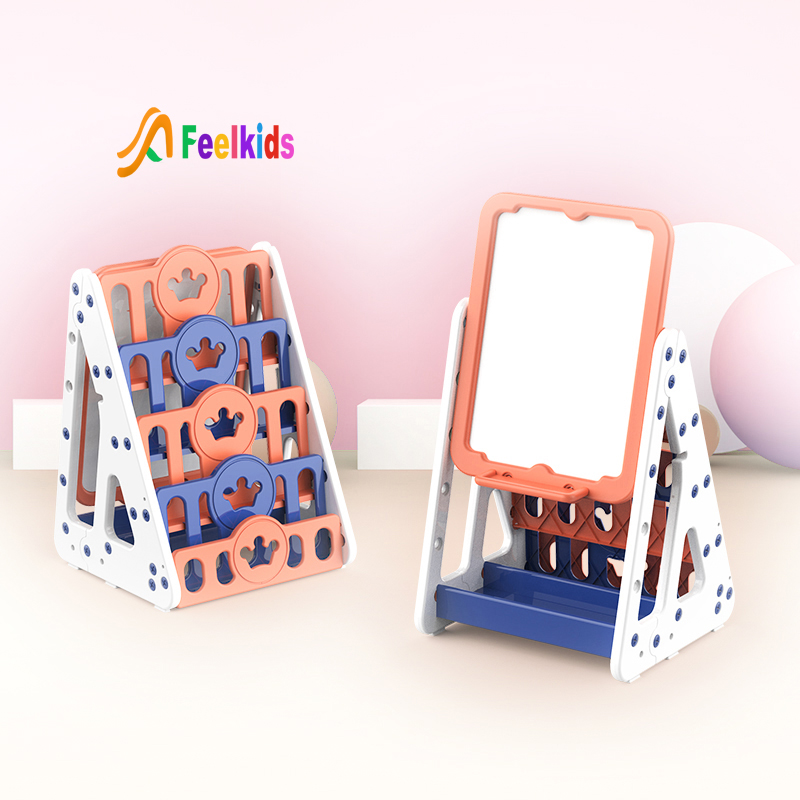 Feelkids march expo 2021 горячая Распродажа Высококачественная книжная полка для мальчиков для детского сада с учебным столом