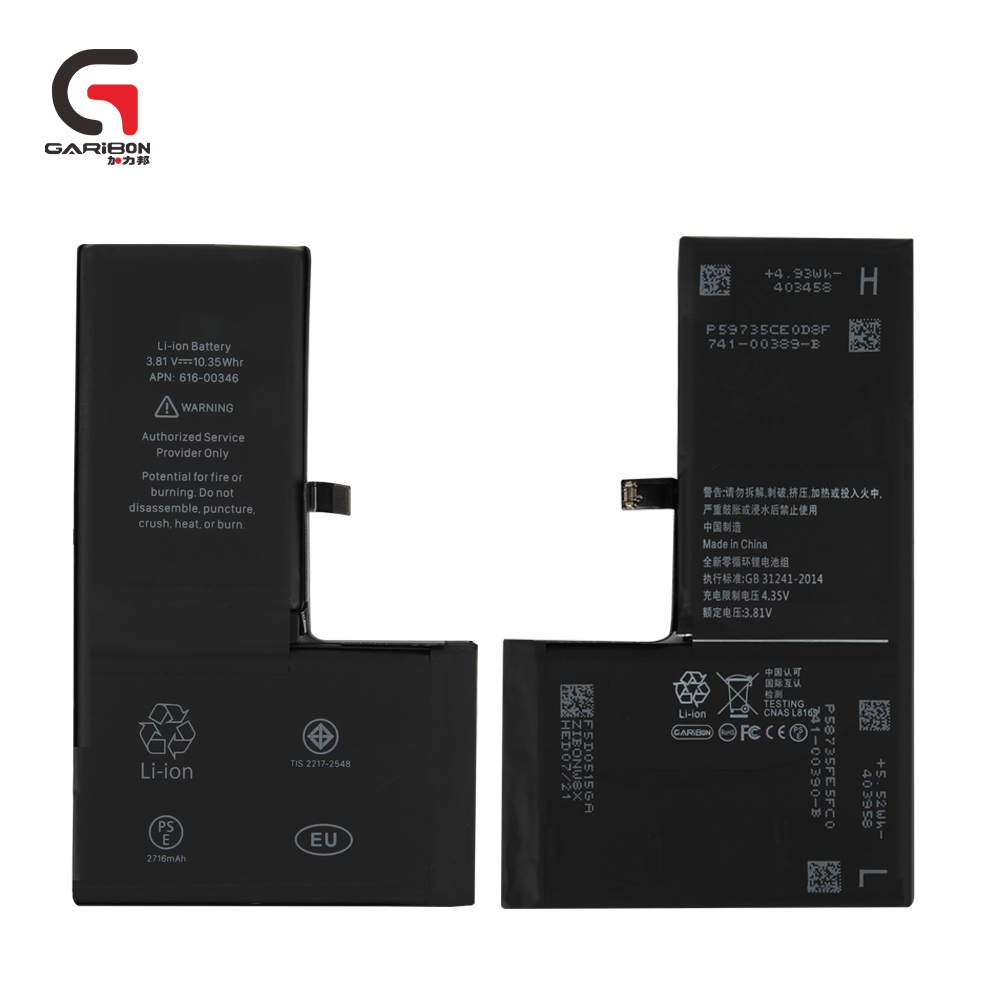 New 100% Original Efficiency Mobile phone Original Battery For Iphone X XR XS MAX