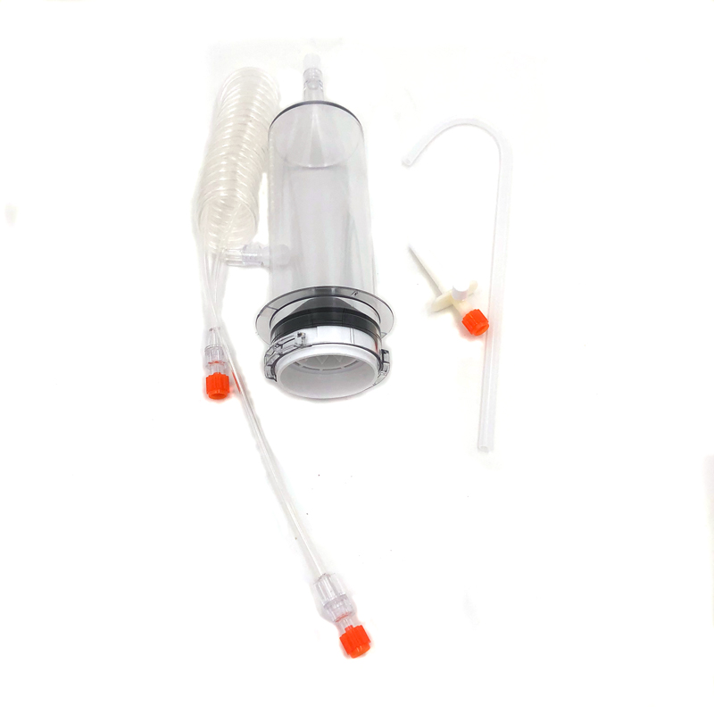 Direct selling high quality high pressure angiography CT monocular syringe with CE certificate