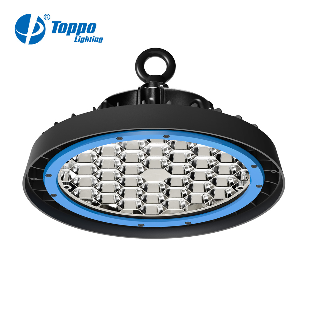 High quality Ip65 Rating Die-casting Aluminum Industrial Warehouse UFO Lamp 150w Led Highbay Light For Supermarket