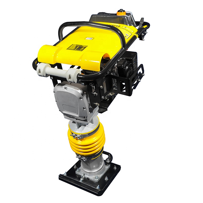 Бензиновый Тип заземления Taizhou JC RM80 80 80 кг, уплотняющий Вибрационный заземляющий двигатель, бензиновый двигатель 5.5HP, ударный зажим