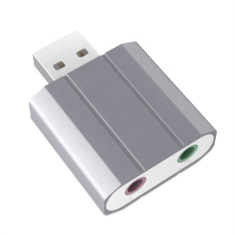 MAONO USB 2,0 высокий гибкий стерео звук адаптер для настольных систем
