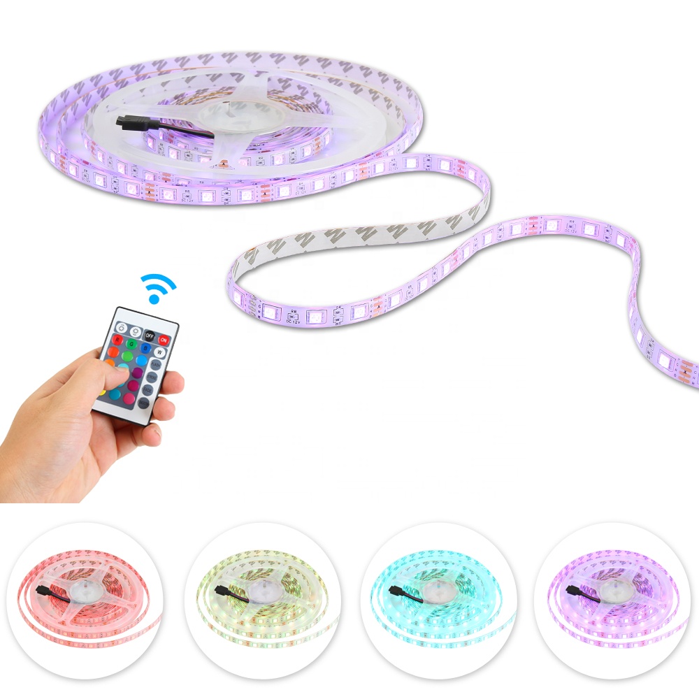 Китай новый продукт Led RGB светильник для бега с пультом дистанционного управления 12v Крытый водонепроницаемый 2020 Горячая продажа RGB 5050 светодиодный светильник
