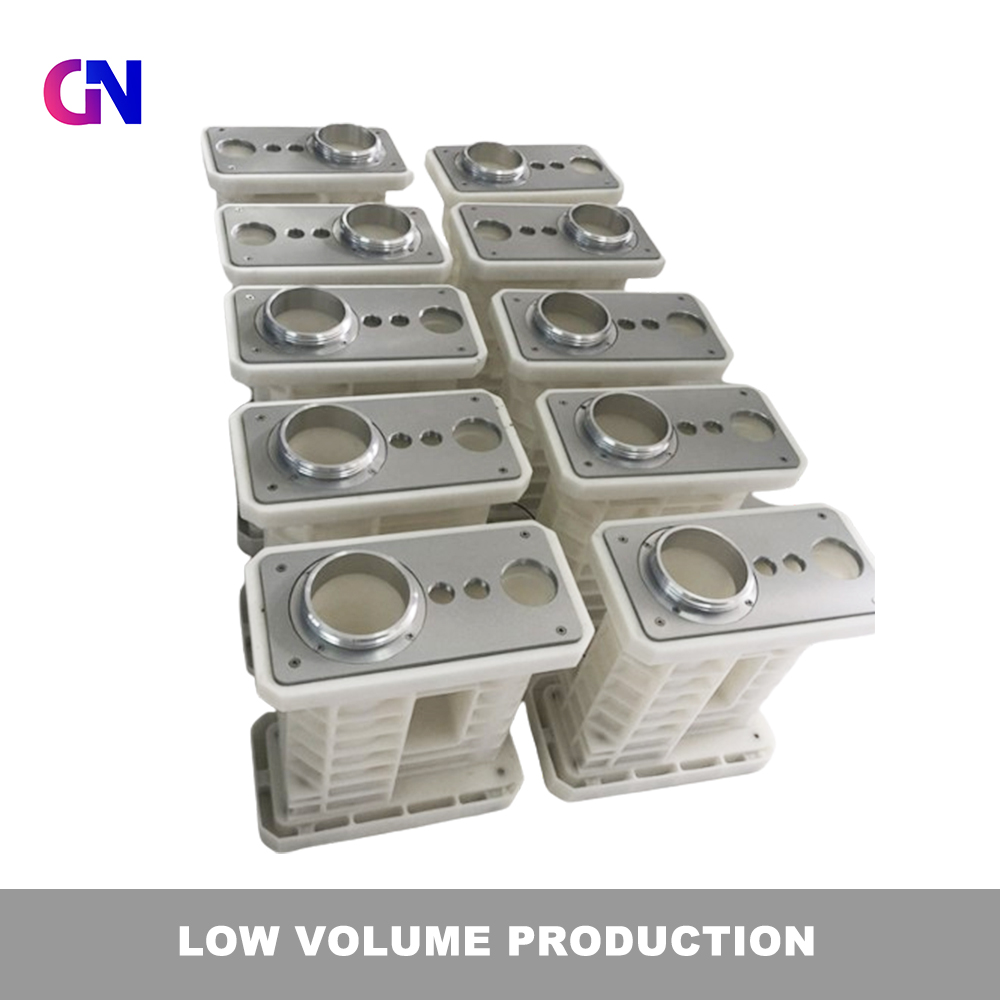 OEM Factory ABS Plastic Parts Manufacture CNC Machining Metal Parts With Rubber Custom For Low Volume Production