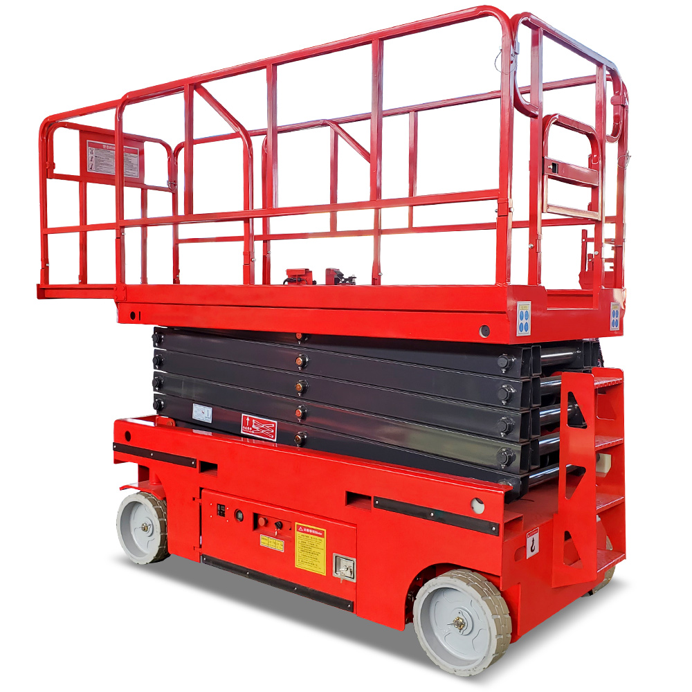 Electric Scissor Lift 4-18m Aerial Skylift 6m 8m 10m 12m 14m Mobile Lifter Scaffolding Electric Hydraulic Scissor Lift