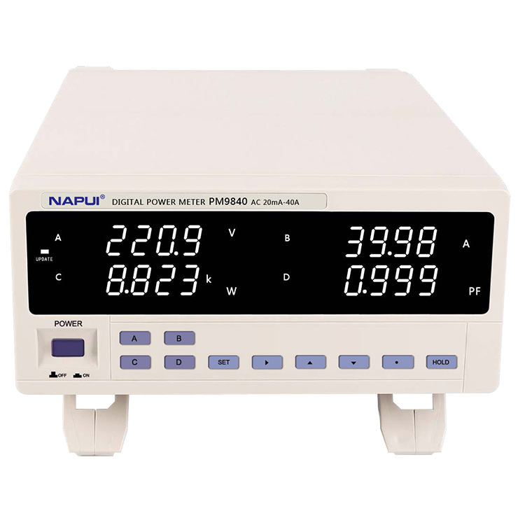 PM9840 хорошего качества однофазный цифровой измеритель мощности с 40A переменного тока 5 V-600 V Многофункциональный измеритель мощности