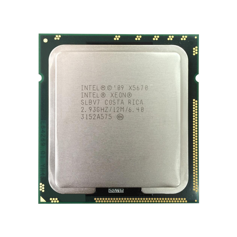 100% рабочий оригинальный процессор Intel Xeon X5670 LGA 1366 2,93 GHz Xeon