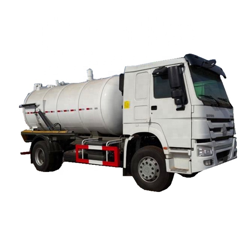 SINOTRUK HOWO 4X2 4x4 б/у грузовик для всасывания сточных вод по заводской цене