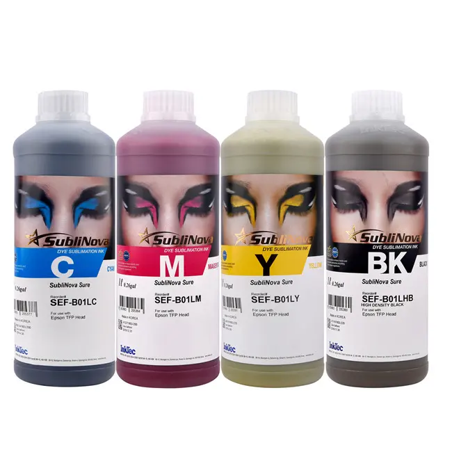 Import ink one set six color art paper pigment ink for printer surecolor